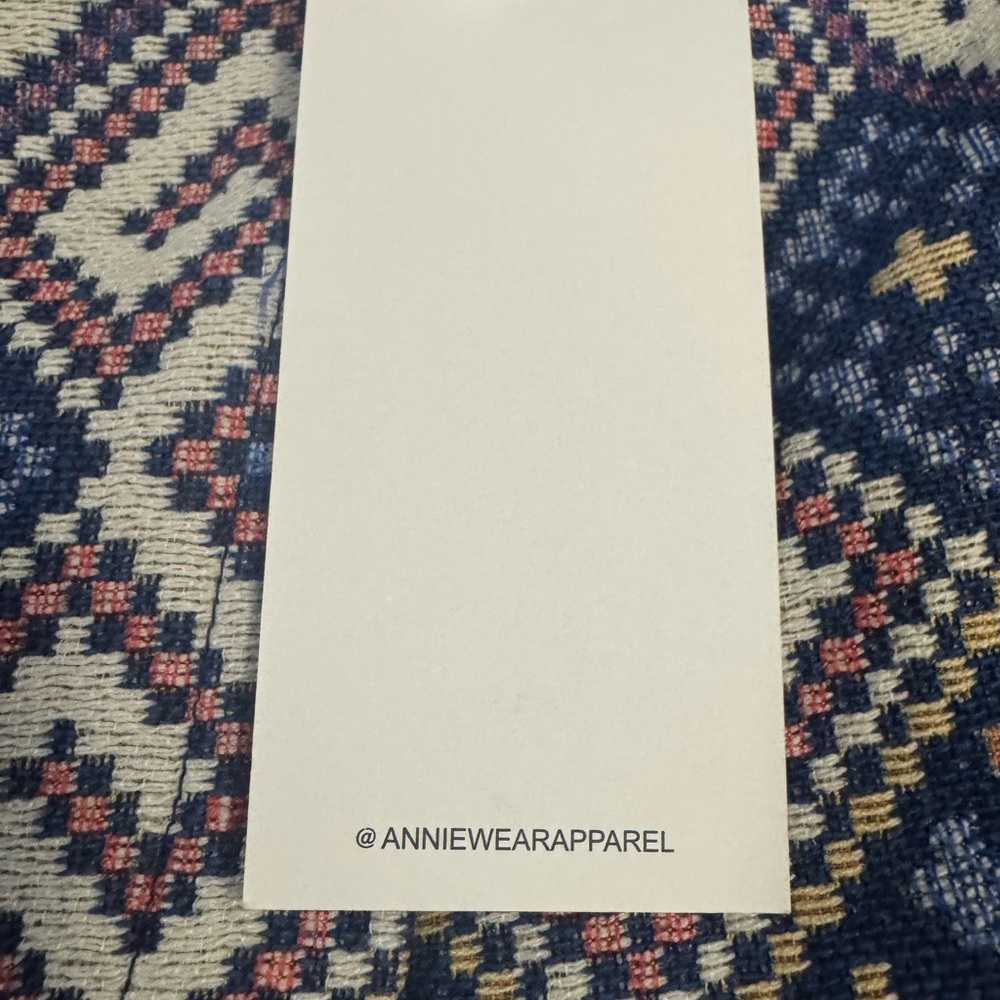 NWT Anniewear Ethic woven jacquard faux wrap skirt - Picture 14 of 14